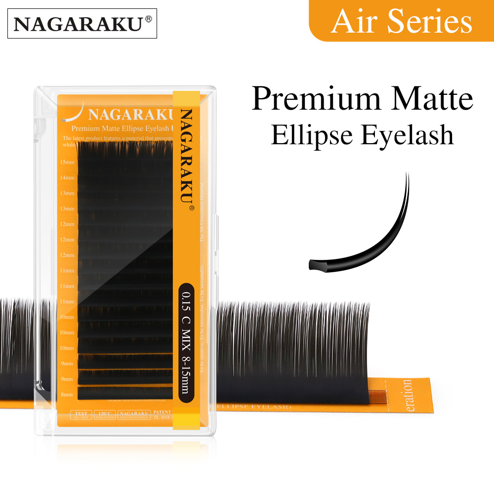 Eyelash Extension Human Hair - NAGARAKU New Air Series Premium Matte