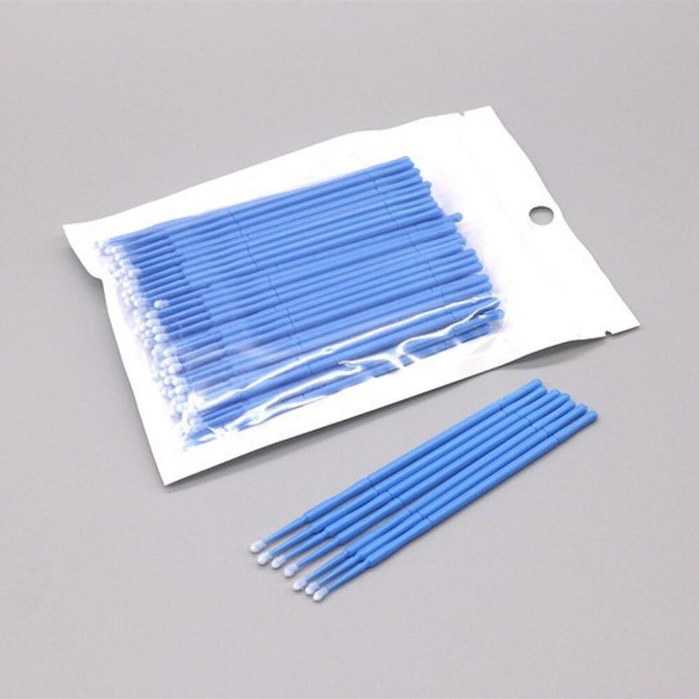 100pcs/lot Micro Brushes Make  - огляд і ціна Eyelash Extension Look