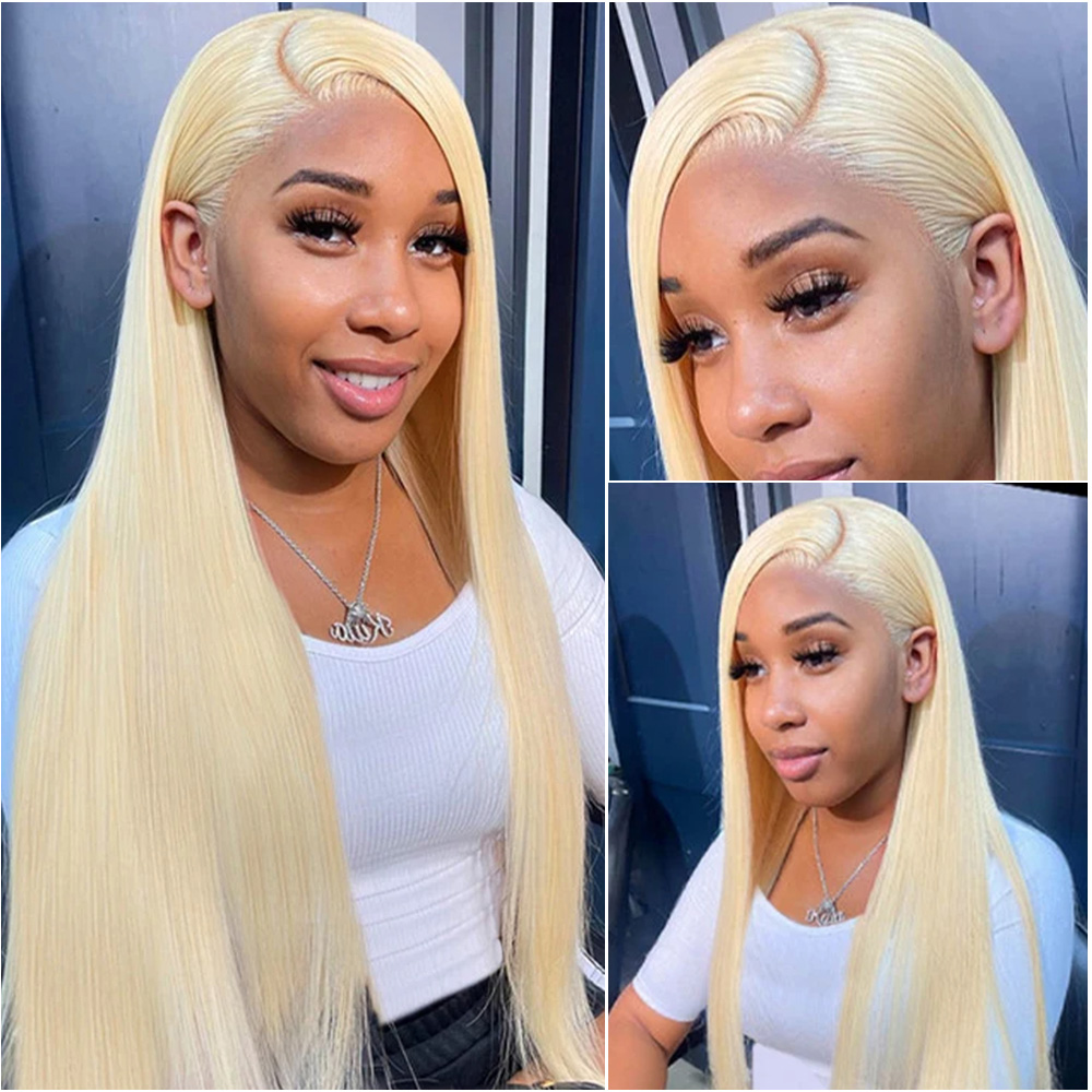 Blonde 613 Straight 13x4 Hd La - огляд і ціна Eyelash Extension Natural Look