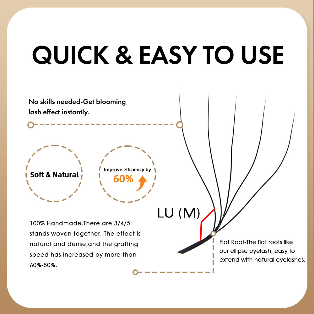 MASSCAKU L LU M Curl YY/W Shap - огляд і ціна Eyelash Extension Human Hair
