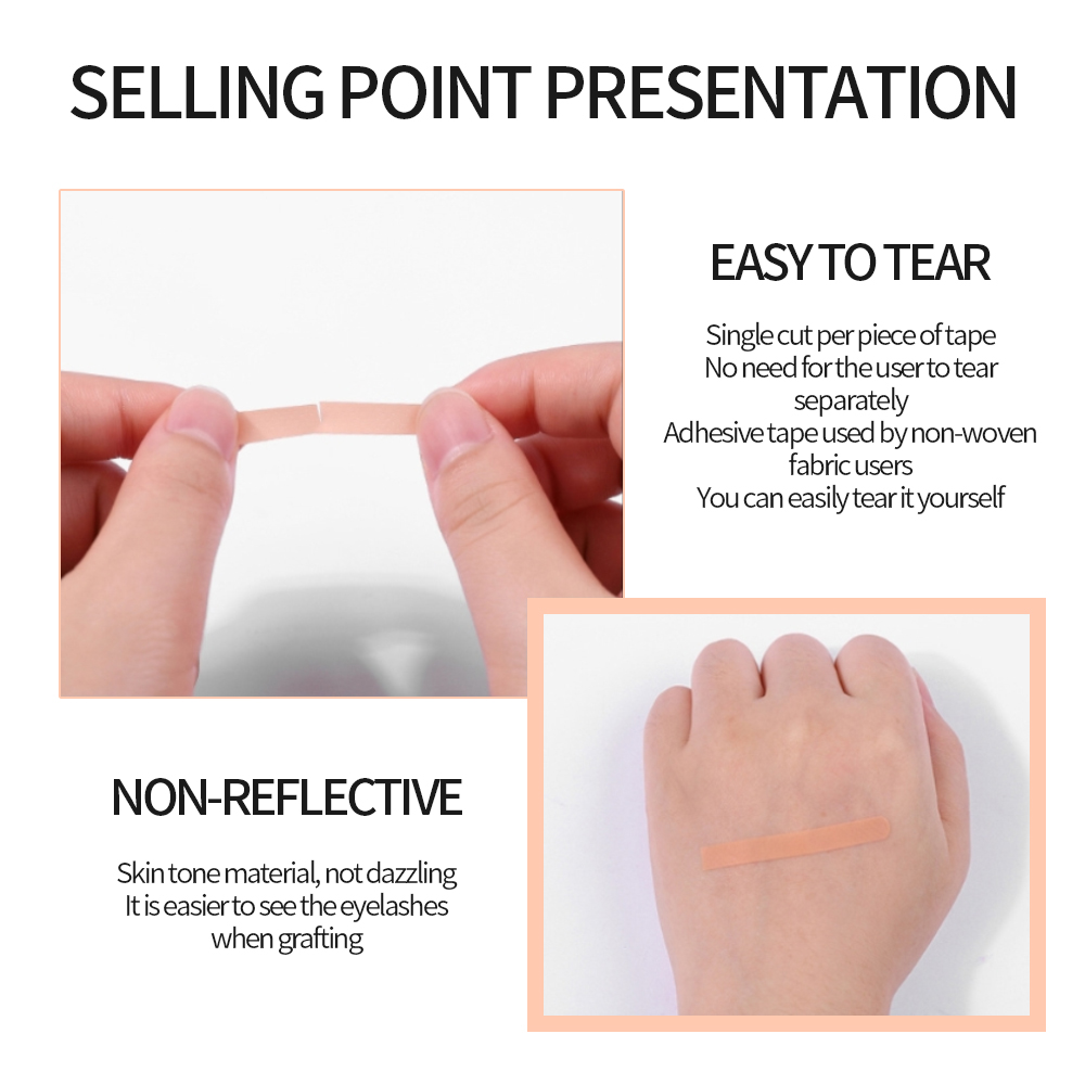 10/20pcs Eyelash Tape Non Wove - огляд і ціна Eyelash Extension London
