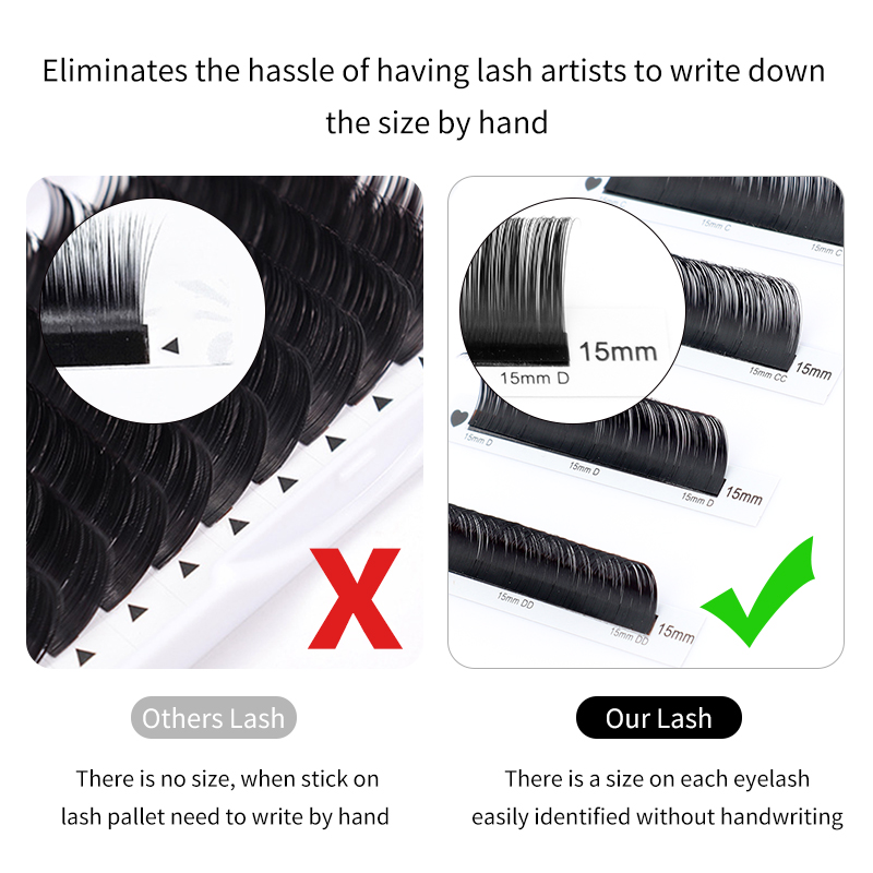Winky Beauty Custom Your Logo  - огляд і ціна Eyelash Extension Russian
