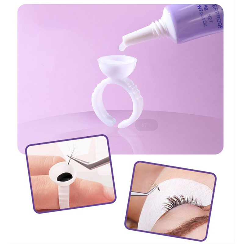 Eyelash Glue With Tweezers Set - огляд і ціна Eyelash Extension Eye Irritation