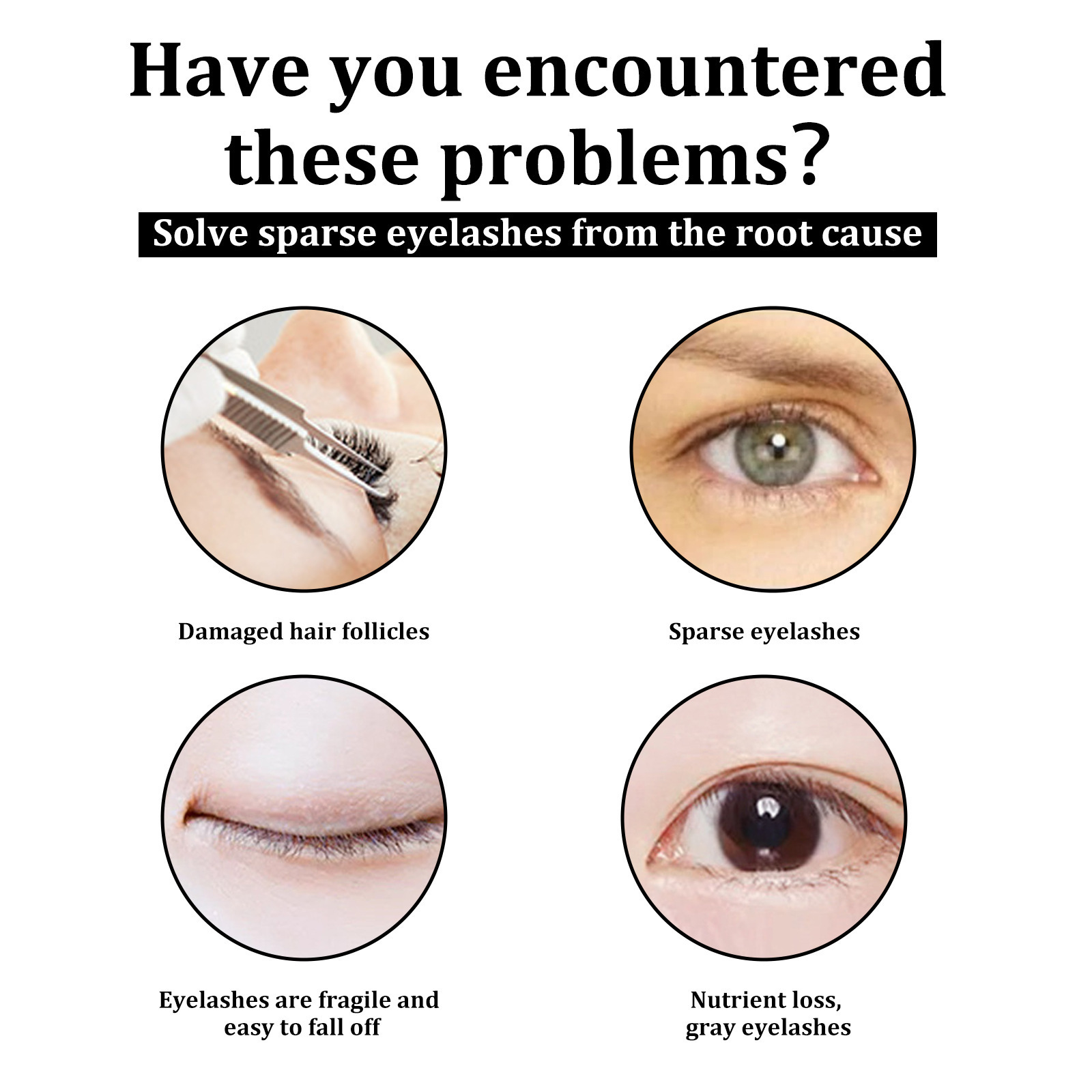 Castor Oil Eyelash Growth Seru - огляд і ціна Eyelash Extension Human Hair