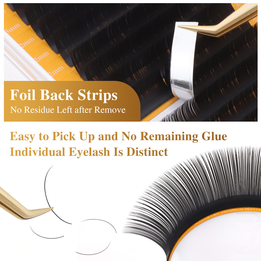 NAGARAKU New Air Series Premiu - огляд і ціна Eyelash Extension Human Hair